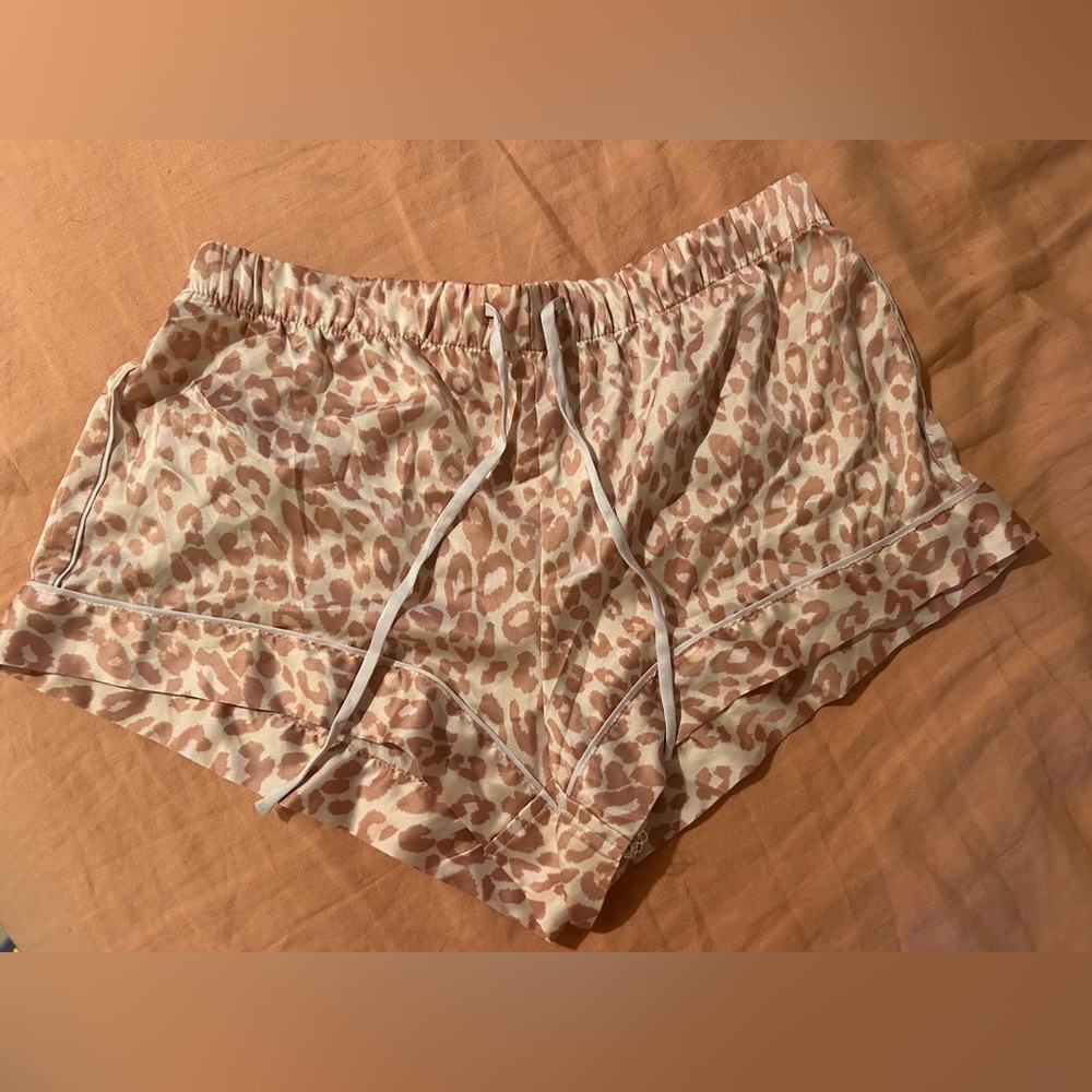 Victorias Secret Leopard Print Lounge Shorts